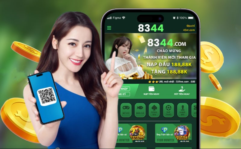 Hình ảnh quảng cáo của hello88 hiển thị nền tảng và các lợi ích
