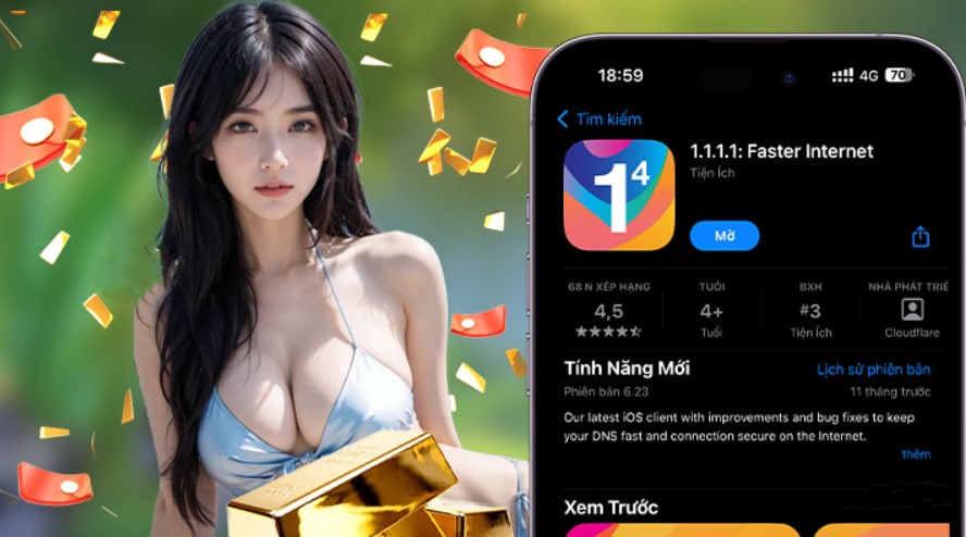 Hình ảnh quảng cáo của hello88 hiển thị nền tảng và các lợi ích